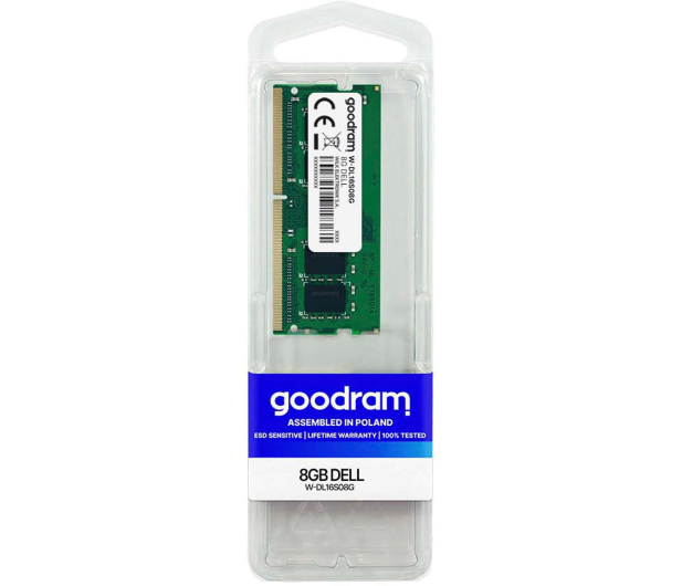 GOODRAM 8GB (1x8GB) 1600MHz CL11 dedykowana Dell - 693428 - zdjęcie 2