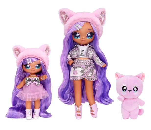 MGA Entertainment Na!Na!Na! Surprise Family - Lavender Kitty Family - 1029100 - zdjęcie 2