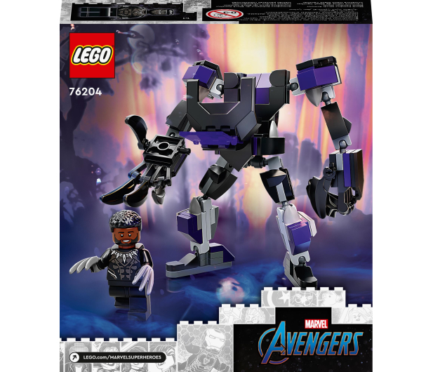 LEGO Marvel 76204 Mechaniczna zbroja Czarnej Pantery - 1030821 - zdjęcie 6