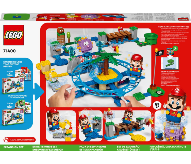 LEGO Super Mario 71400 Zestaw rozszerzający Plaża - 1030817 - zdjęcie 11