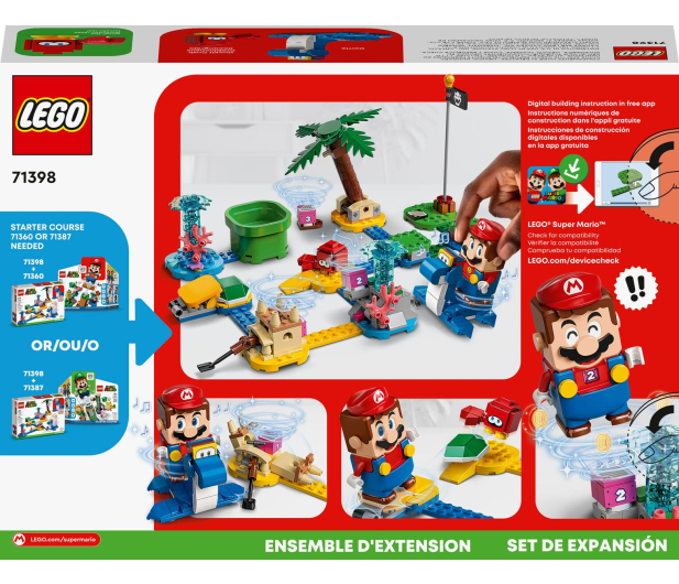 LEGO LEGO Super Mario 71398 Zestaw rozszerzający Dorrie - 1030819 - zdjęcie 10