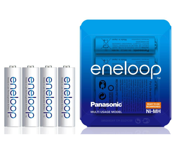 Panasonic ENELOOP R6/AA 1900mAh – 4 szt sliding pack - 704638 - zdjęcie 3