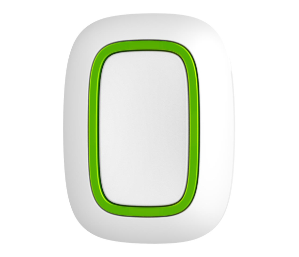 Ajax Systems Bezprzewodowy przycisk Button (biały) - 708525 - zdjęcie