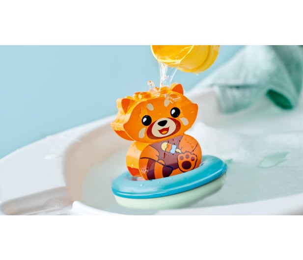 LEGO 10964 Zabawa w kąpieli: pływająca czerwona panda - 1032155 - zdjęcie 5