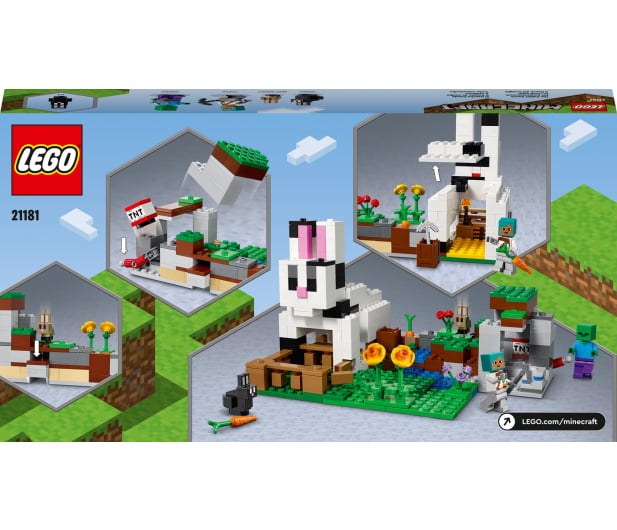 LEGO Minecraft® 21181 Królicza farma - 1032168 - zdjęcie 12