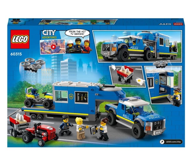 LEGO City 60315 Mobilne centrum dowodzenia policji - 1032207 - zdjęcie 7