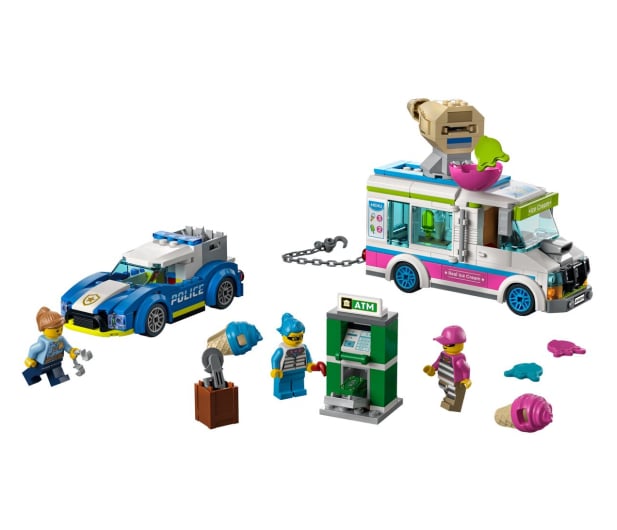 LEGO City 60314 Policyjny pościg za furgonetką z lodami - 1032206 - zdjęcie 5