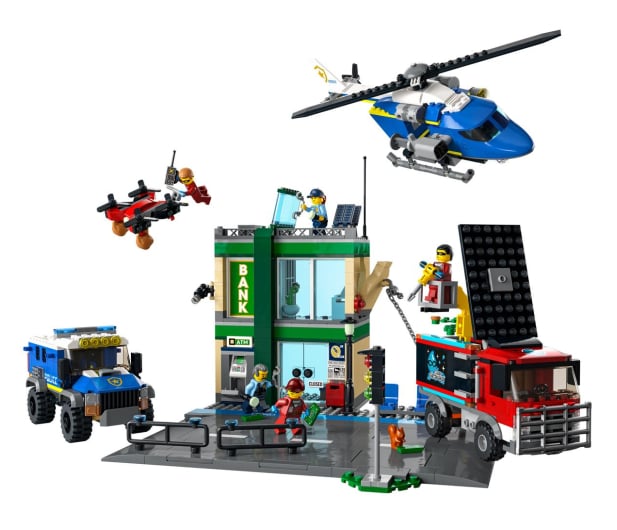 LEGO City 60317 Napad na bank - 1032209 - zdjęcie 4