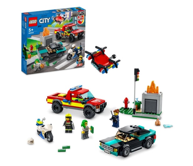 LEGO City 60319 Akcja strażacka i policyjny pościg - 1032210 - zdjęcie 7