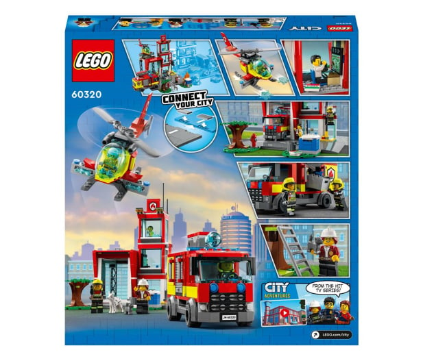 LEGO City 60320 Remiza strażacka - 1032211 - zdjęcie 7