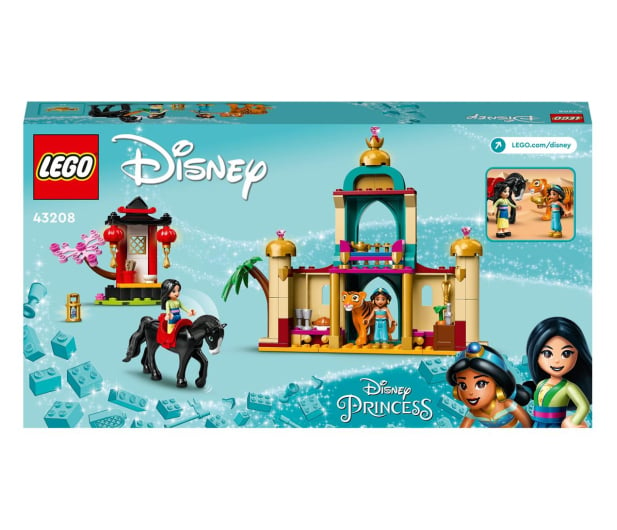 LEGO Disney Princess 43208 Przygoda Dżasminy i Mulan - 1032201 - zdjęcie 9