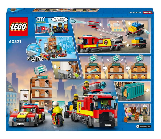 LEGO City 60321 Straż pożarna - 1032212 - zdjęcie 7
