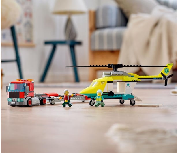 LEGO City 60343 Laweta helikoptera ratunkowego - 1032226 - zdjęcie 4