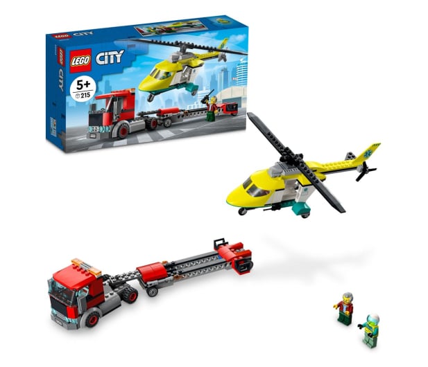 LEGO City 60343 Laweta helikoptera ratunkowego - 1032226 - zdjęcie 6