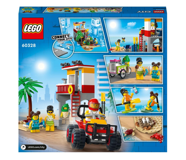 LEGO City 60328 Stanowisko ratownicze na plaży - 1032220 - zdjęcie 7