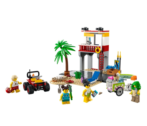 LEGO City 60328 Stanowisko ratownicze na plaży - 1032220 - zdjęcie 5