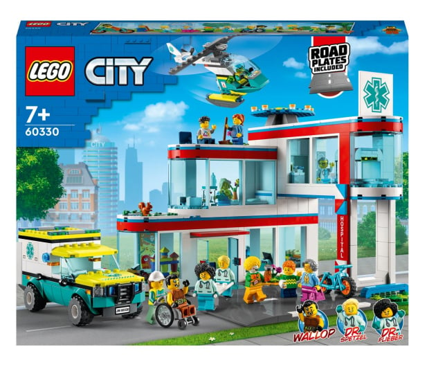 LEGO City 60330 Szpital - Klocki LEGO® - Sklep internetowy - al.to
