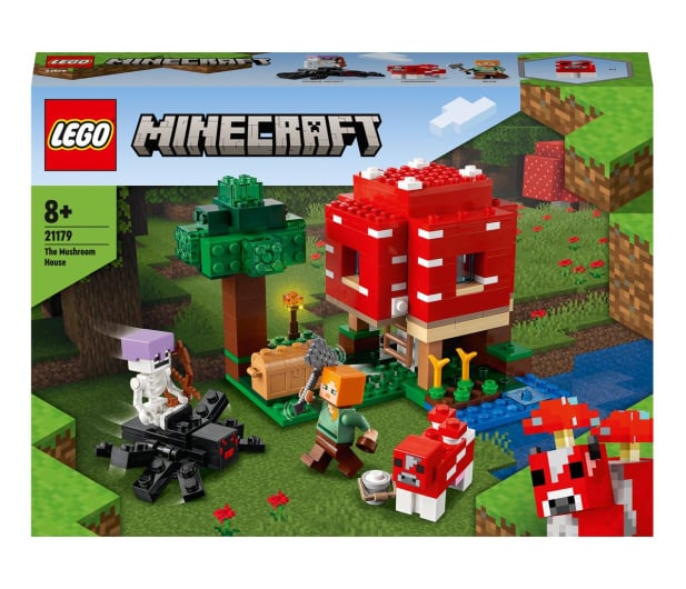 LEGO Minecraft® 21179 Dom w grzybie - 1032162 - zdjęcie