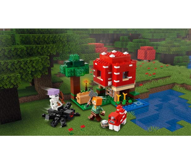 LEGO Minecraft® 21179 Dom w grzybie - 1032162 - zdjęcie 6