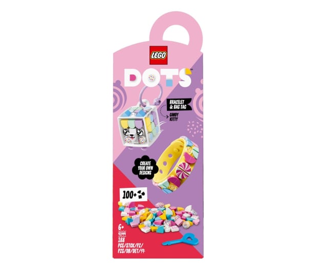 LEGO DOTS 41944 Bransoletka i zawieszka na torbę - 1032187 - zdjęcie