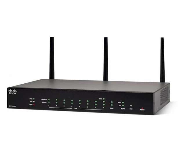 Cisco RV260W (1xWAN 8xLAN) VPN Wi-Fi - Router - Sklep internetowy - al.to