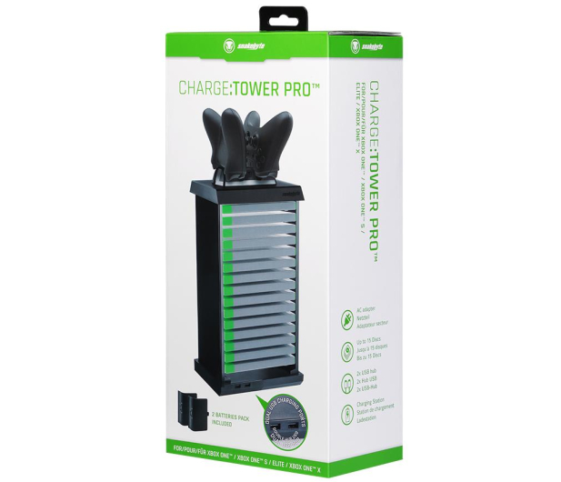 Snakebyte CHARGE:TOWER PRO z ładowarką do kontrolerów Xbox - 702186 - zdjęcie 6
