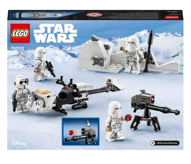 LEGO Star Wars™ 75320 Zestaw bitewny ze szturmowcem śnieżnym™ - 1032247 - zdjęcie 7