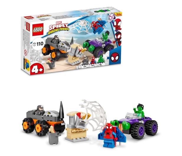 LEGO Marvel 10782 Hulk kontra Rhino - 1032254 - zdjęcie 6
