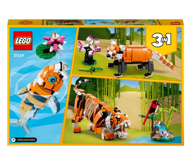 LEGO Creator 31129 Majestatyczny tygrys - 1032171 - zdjęcie 4