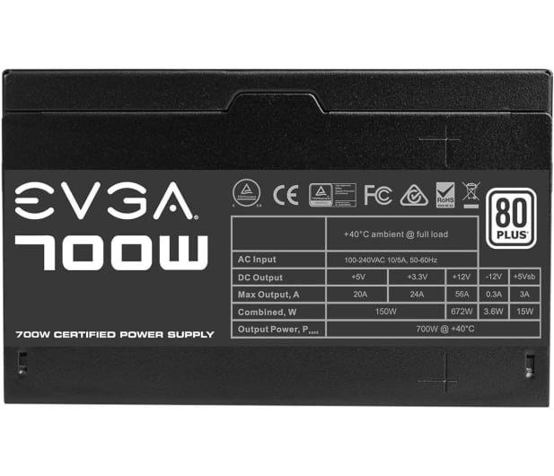 EVGA W1 700W 80 Plus - 703310 - zdjęcie 4