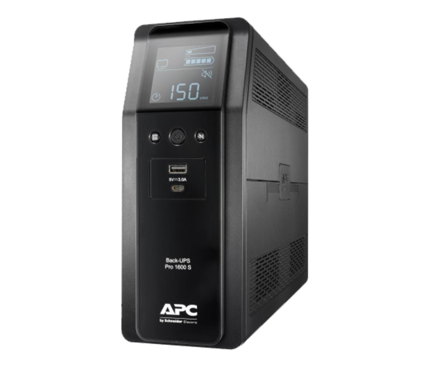 APC Back-UPS Pro 1500 (1600VA/960W, 8xIEC, AVR, LCD) - 703318 - zdjęcie