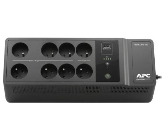 APC APC Back-UPS (650VA/400W, 8x Schuko, USB) - 701774 - zdjęcie 4