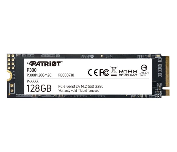 Patriot 128GB M.2 PCIe NVMe P300 - 582931 - zdjęcie