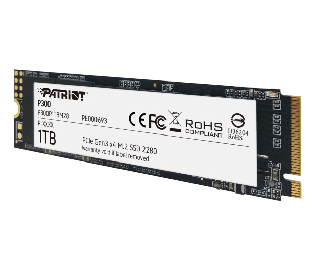 Patriot 1TB M.2 PCIe NVMe P300 - 540003 - zdjęcie 2