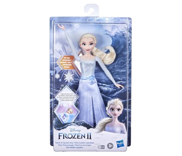 Hasbro Frozen 2 Pływająca i świecąca Elsa - 1015265 - zdjęcie 2