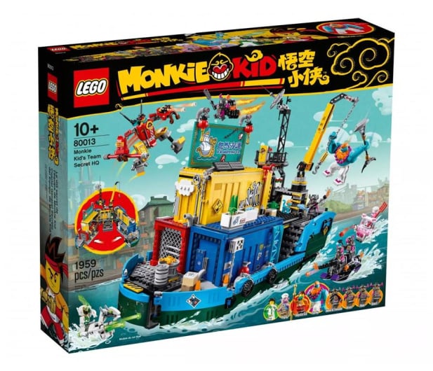 LEGO Monkie Kid Tajne dowództwo ekipy Monkie Kida - 1015418 - zdjęcie