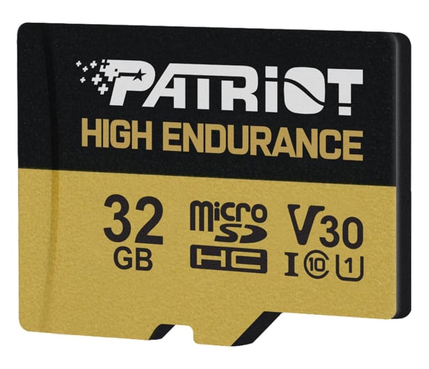 Patriot 32GB microSDHC High Endurance UHS-I U1 V30 - 626305 - zdjęcie