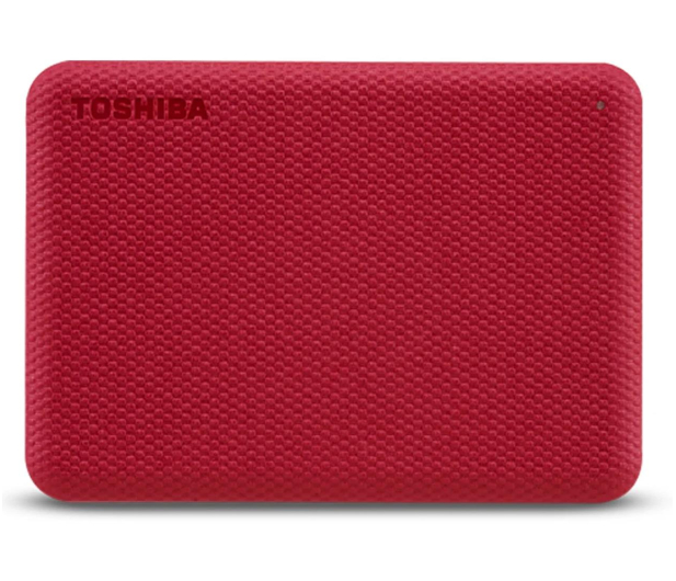 Toshiba Canvio Advance 2TB USB 3.2 Gen. 1 Czerwony - 625824 - zdjęcie