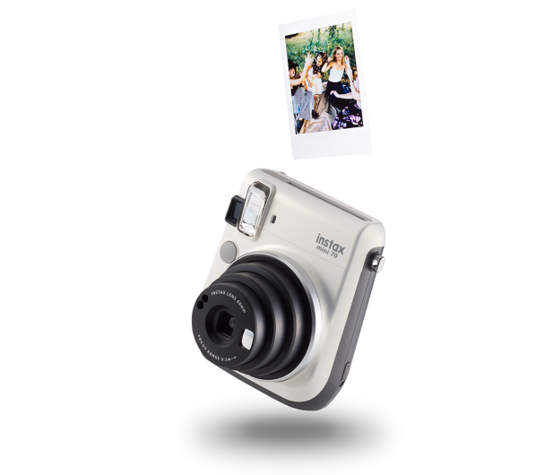 Fujifilm Instax Mini 70 biały+ wkłady 2x10+ etui niebieskie - 619881 - zdjęcie 5
