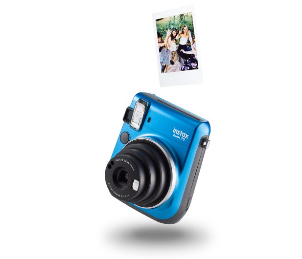 Fujifilm Instax Mini 70 niebieski + wkłady 2x10+ etui - 628405 - zdjęcie 5