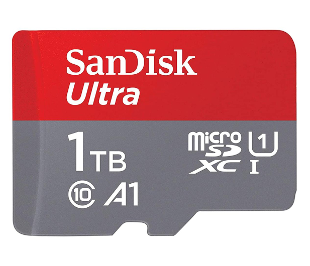 SanDisk 1TB microSDXC Ultra 120MB/s A1 C10 UHS-I U1 - 626662 - zdjęcie 1