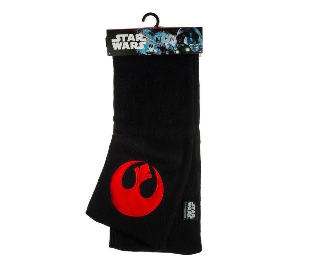 Good Loot Szalik Star Wars Black "Red Rebel Alliance Logo" - 629453 - zdjęcie 2