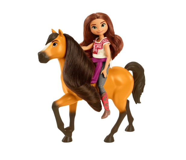 Mattel Spirit Mustang: Duch wolności Lalka Lucky + koń Sp - 1015537 - zdjęcie 2