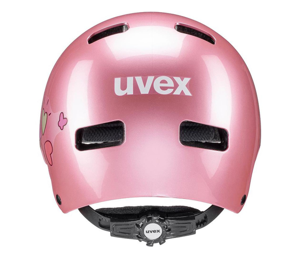 UVEX Kask Kid 3 różowy serca 55-58 cm - 628411 - zdjęcie 3