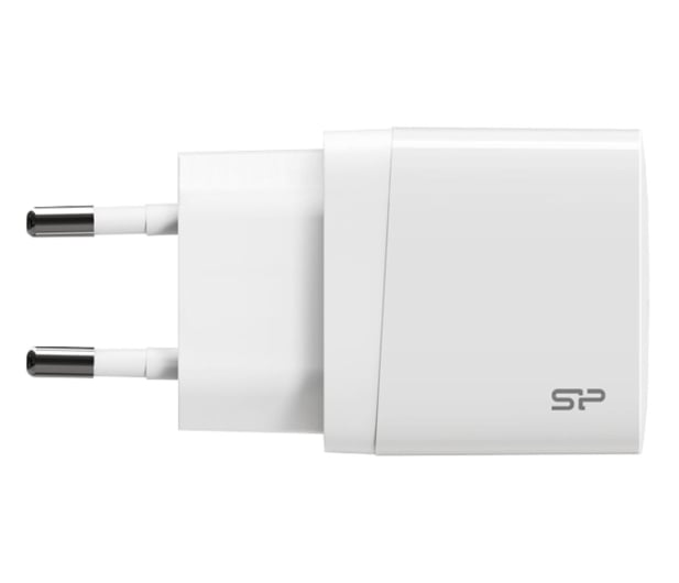 Silicon Power Ładowarka sieciowa QM10 3A (18W) USB-C + Kabel - 629755 - zdjęcie