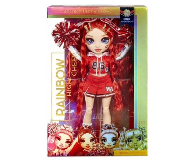 Rainbow High Cheer Doll - Ruby Anderson (Red) - 1014498 - zdjęcie 4