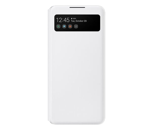 Samsung S View Wallet Cover do Galaxy A42 5G biały - 634080 - zdjęcie