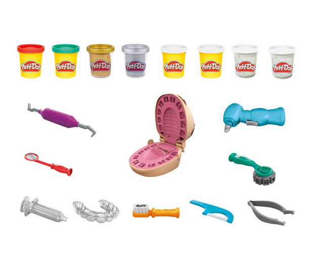 Play-Doh Dentysta nowy zestaw - 1014941 - zdjęcie 2