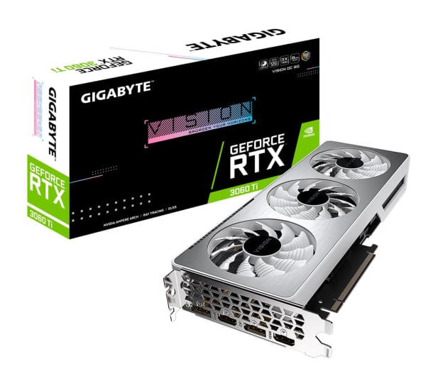 Gigabyte GeForce RTX 3060 Ti VISION OC 8GB GDDR6 - 626062 - zdjęcie