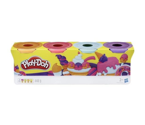 Play-Doh Tuby 4-pak sweet - 1014952 - zdjęcie 2